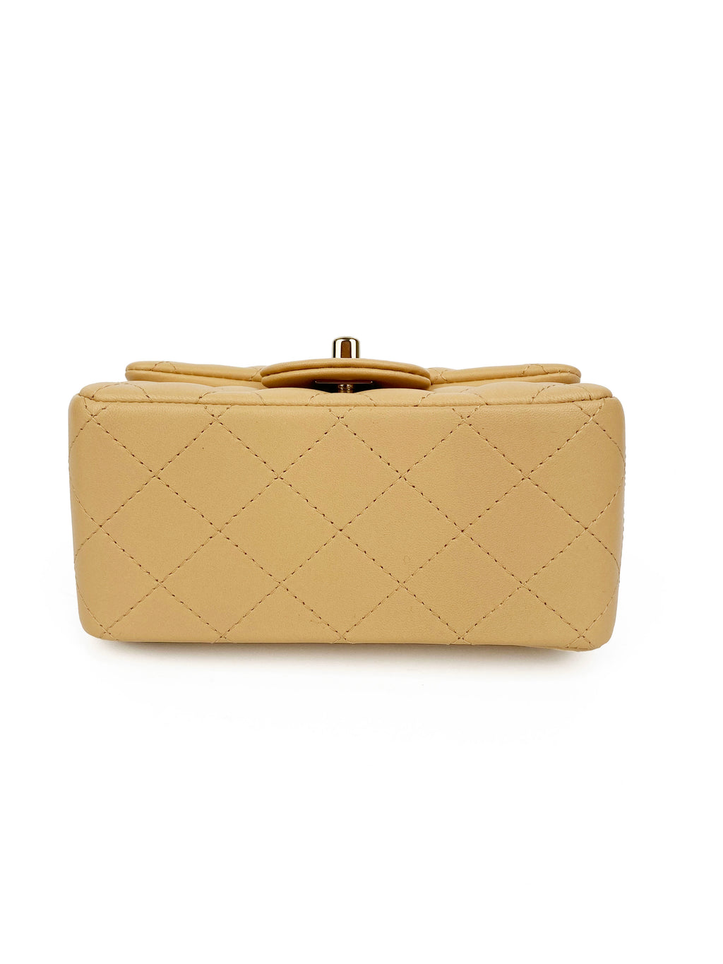 Chanel Small Square Nude Flap Bag