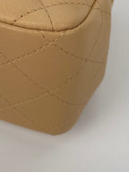 Chanel Small Square Nude Flap Bag