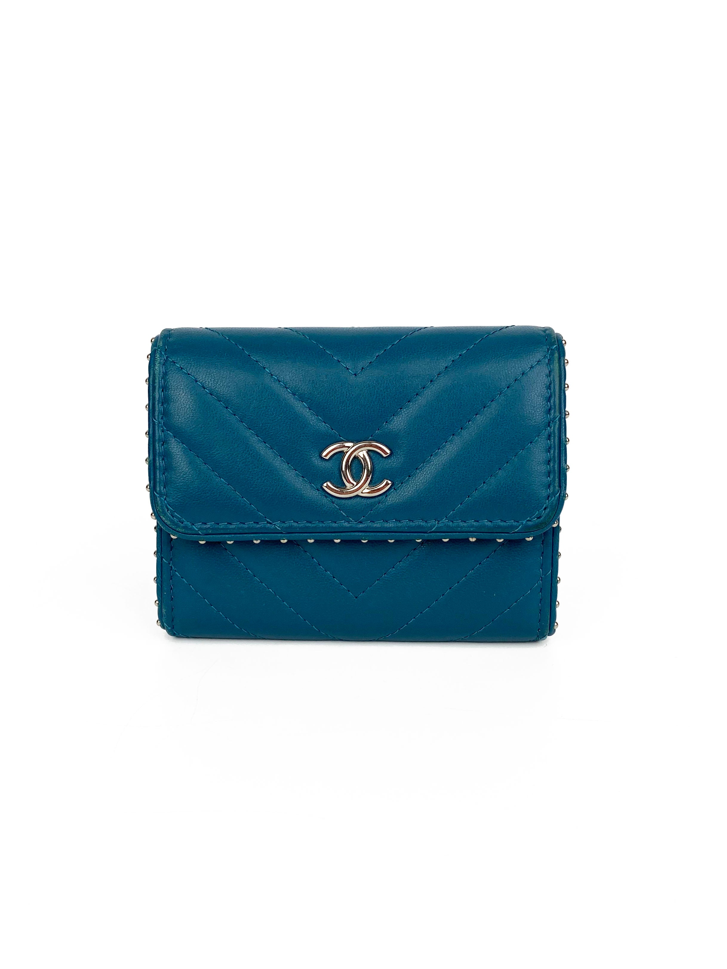 ChanelTealChevronStuddedWallet-1.jpg