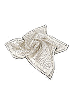 Chanel White & Black Scrunchie & Headscarf