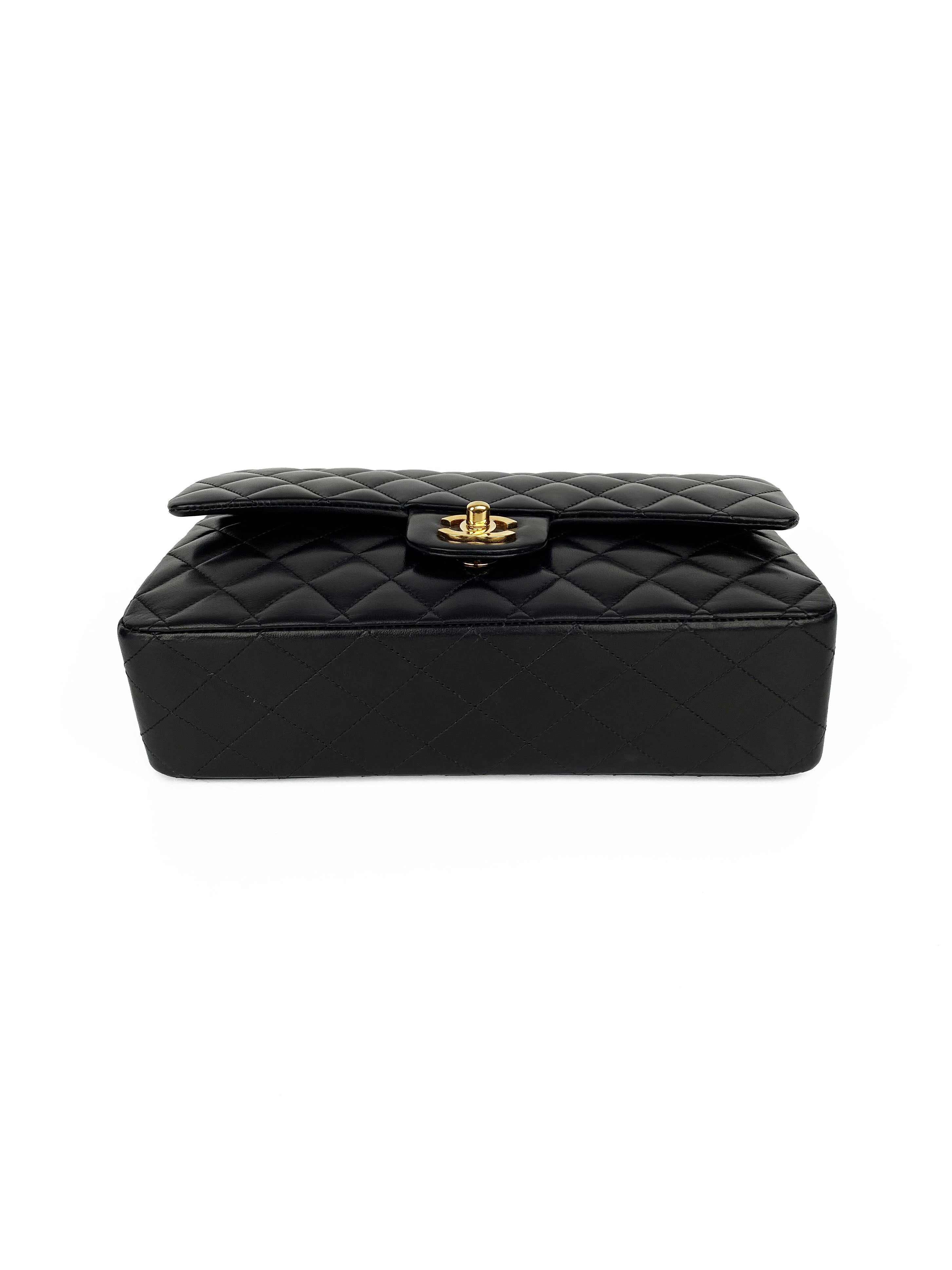 Chanel Black Medium Quilted Classic Flap Bag