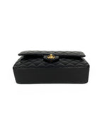 Chanel Black Medium Quilted Classic Flap Bag