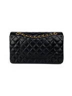 Chanel Black Medium Quilted Classic Flap Bag