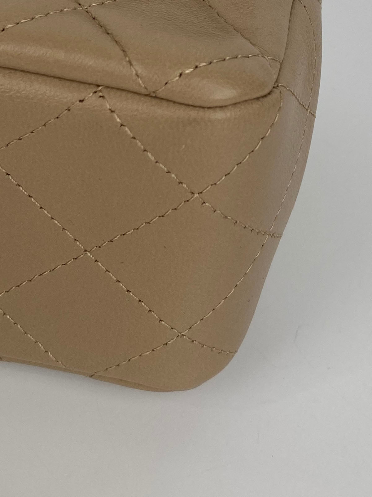 Chanel Light Brown Mini Flap Bag