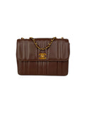 Chanel Brown Small Vintage Flap Bag