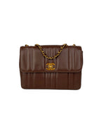 Chanel Brown Small Vintage Flap Bag