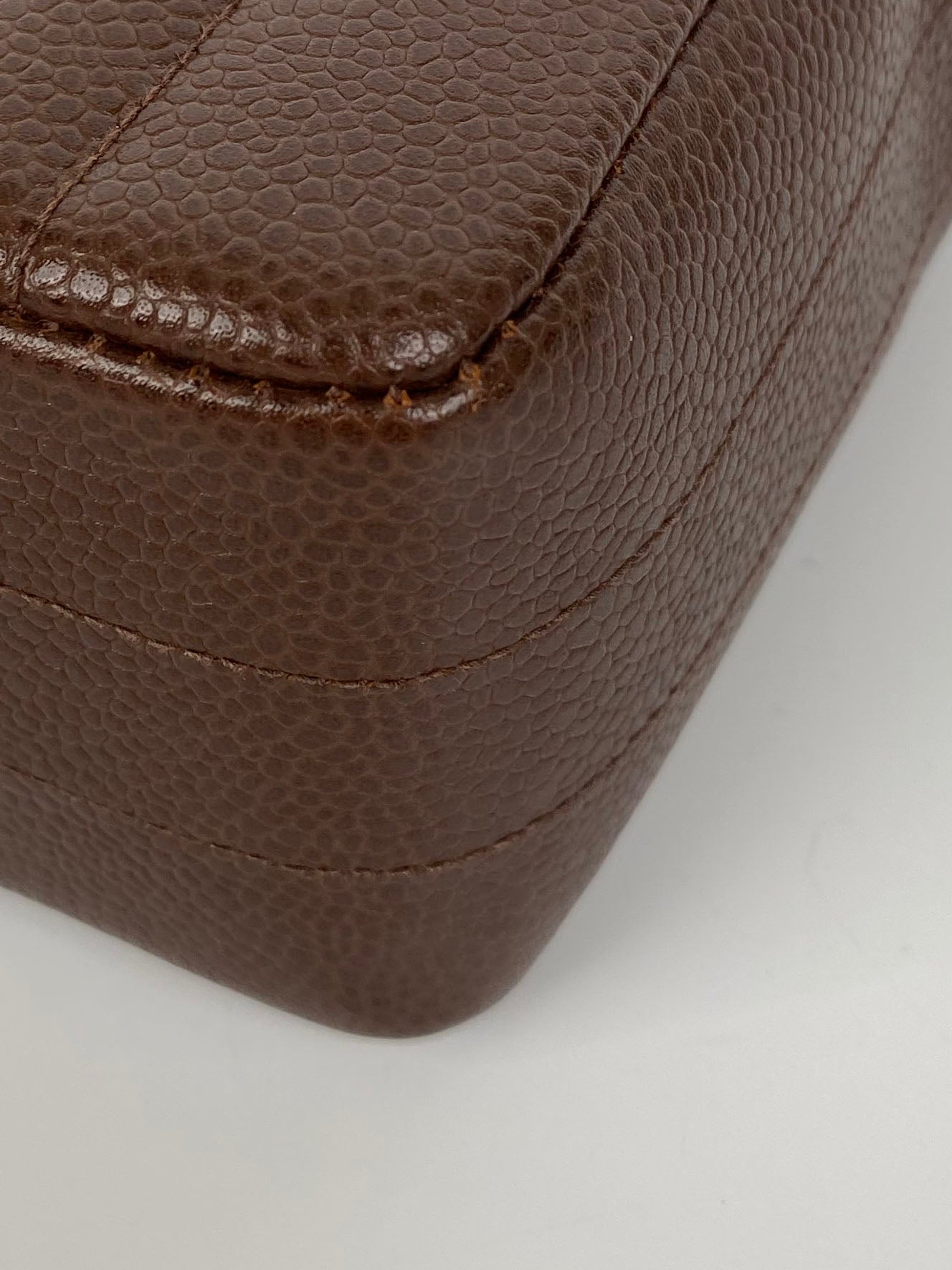 Chanel Brown Small Vintage Flap Bag