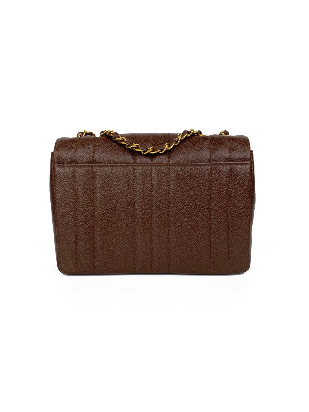 Chanel Brown Small Vintage Flap Bag