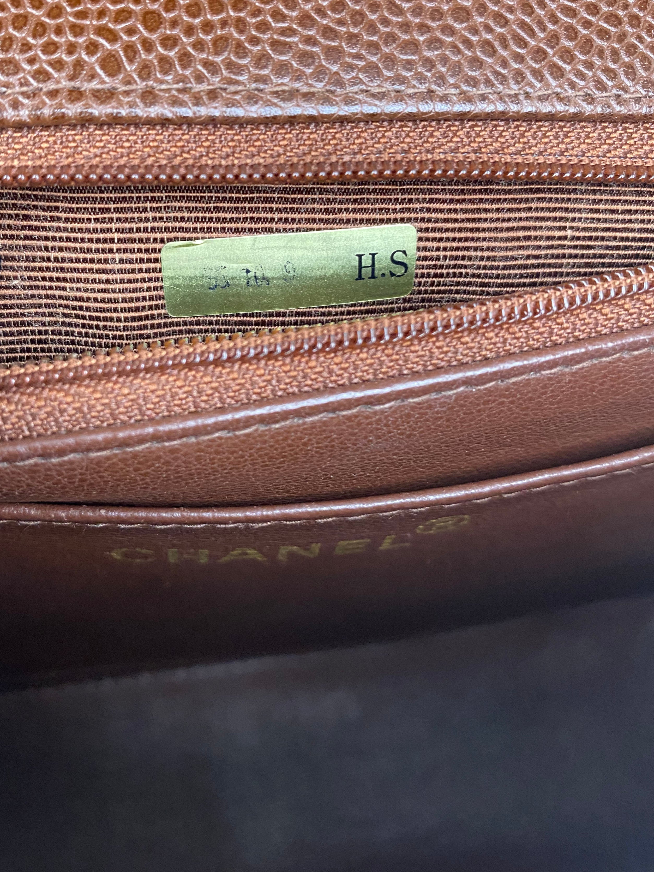 Chanel Brown Small Vintage Flap Bag