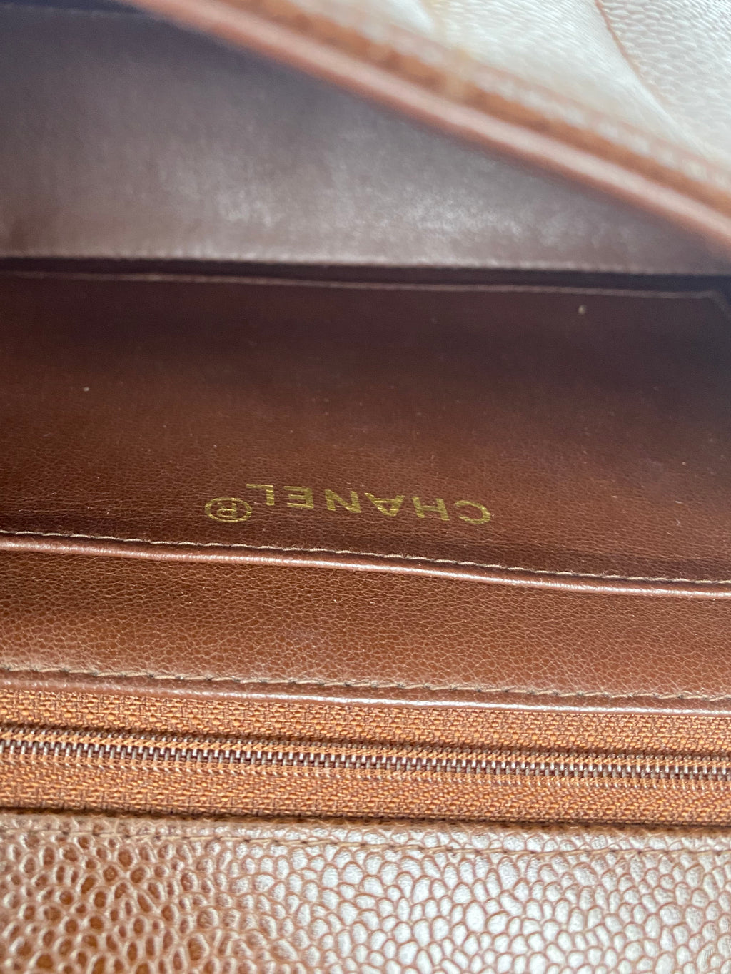 Chanel Brown Small Vintage Flap Bag