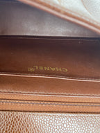 Chanel Brown Small Vintage Flap Bag