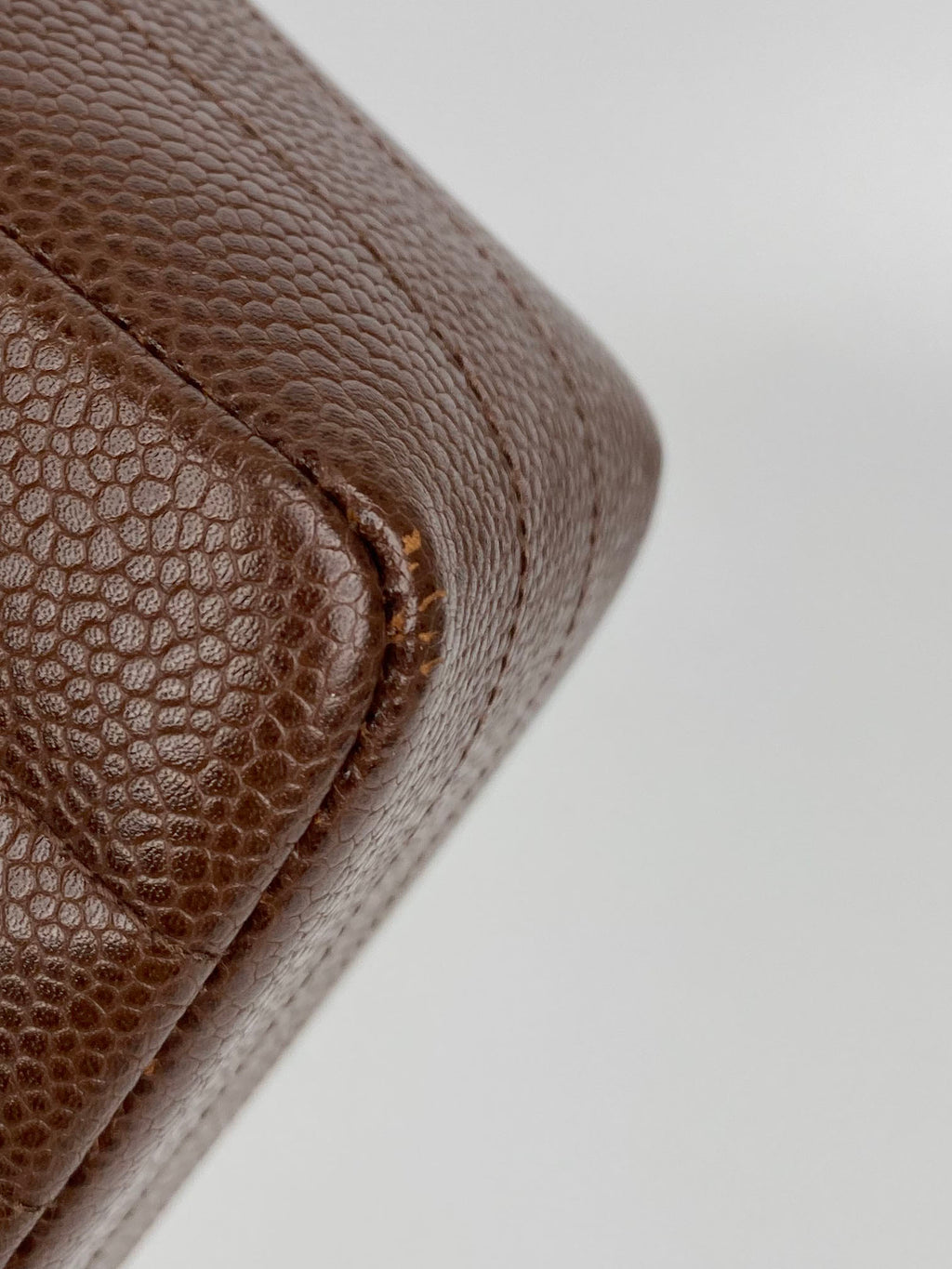 Chanel Brown Small Vintage Flap Bag