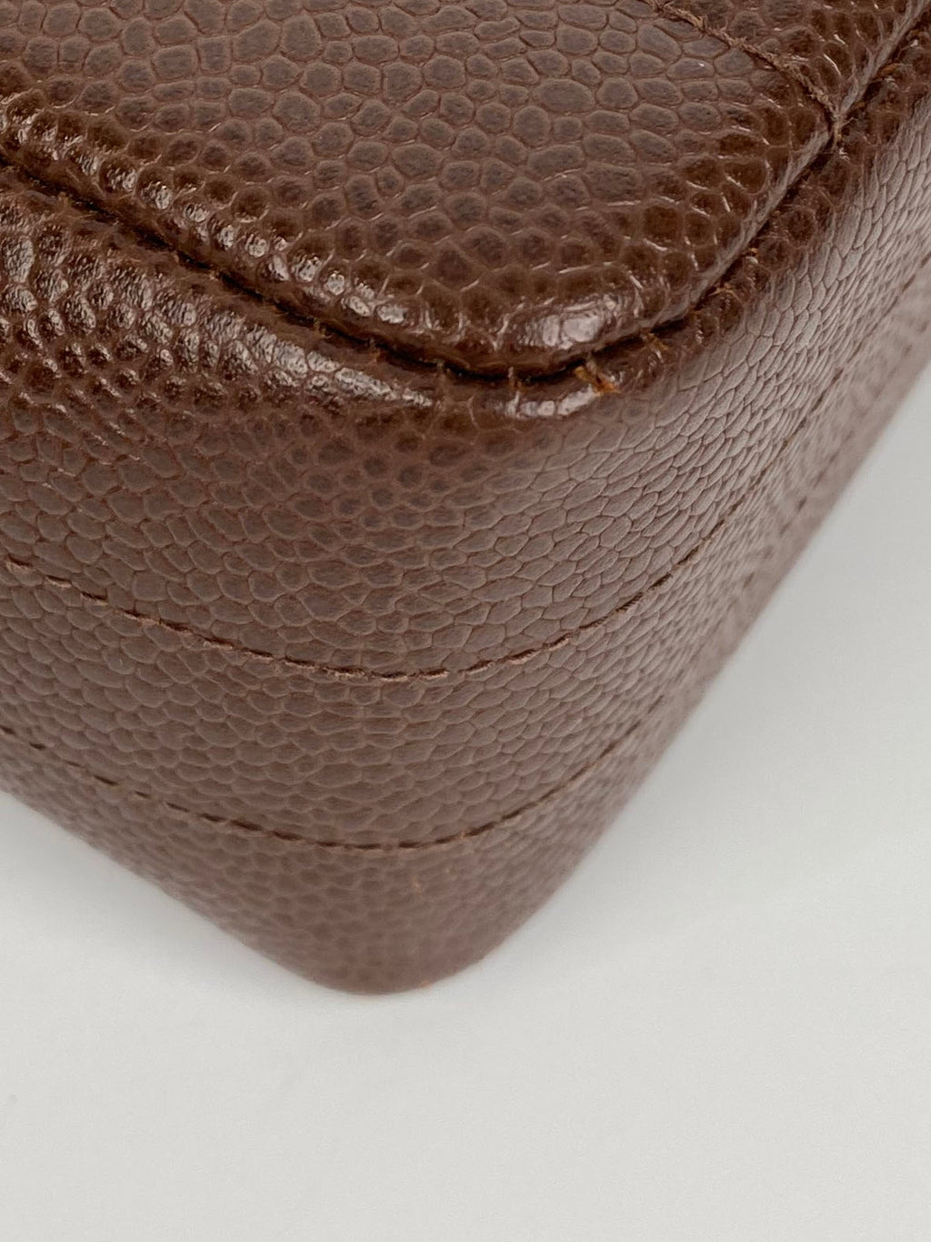 Chanel Brown Small Vintage Flap Bag