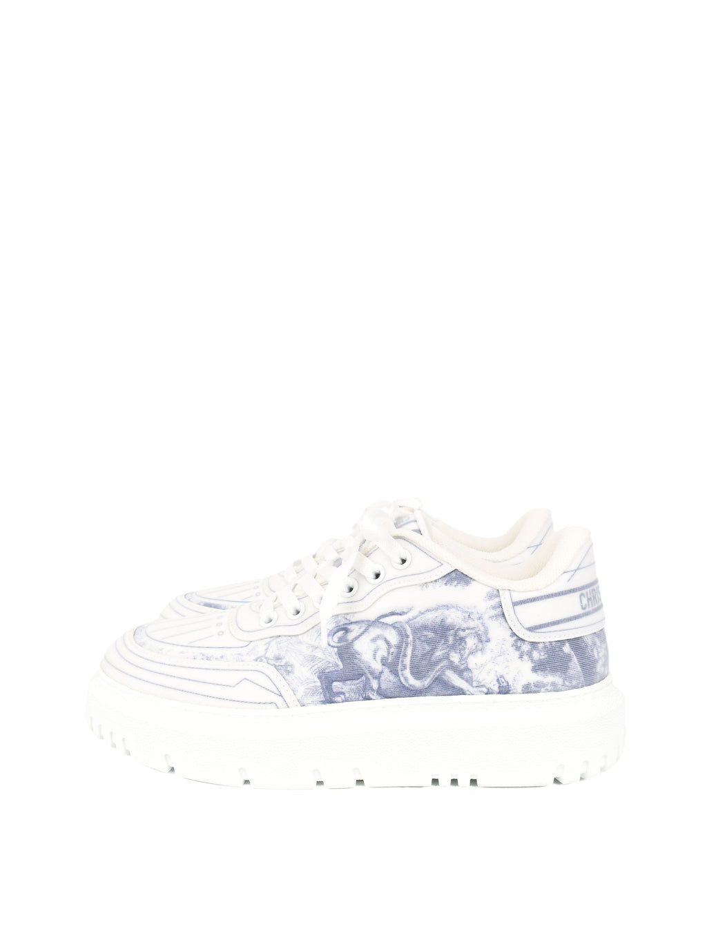 Dior Addict Toile de Jouy Blue/White Sneakers 37.5