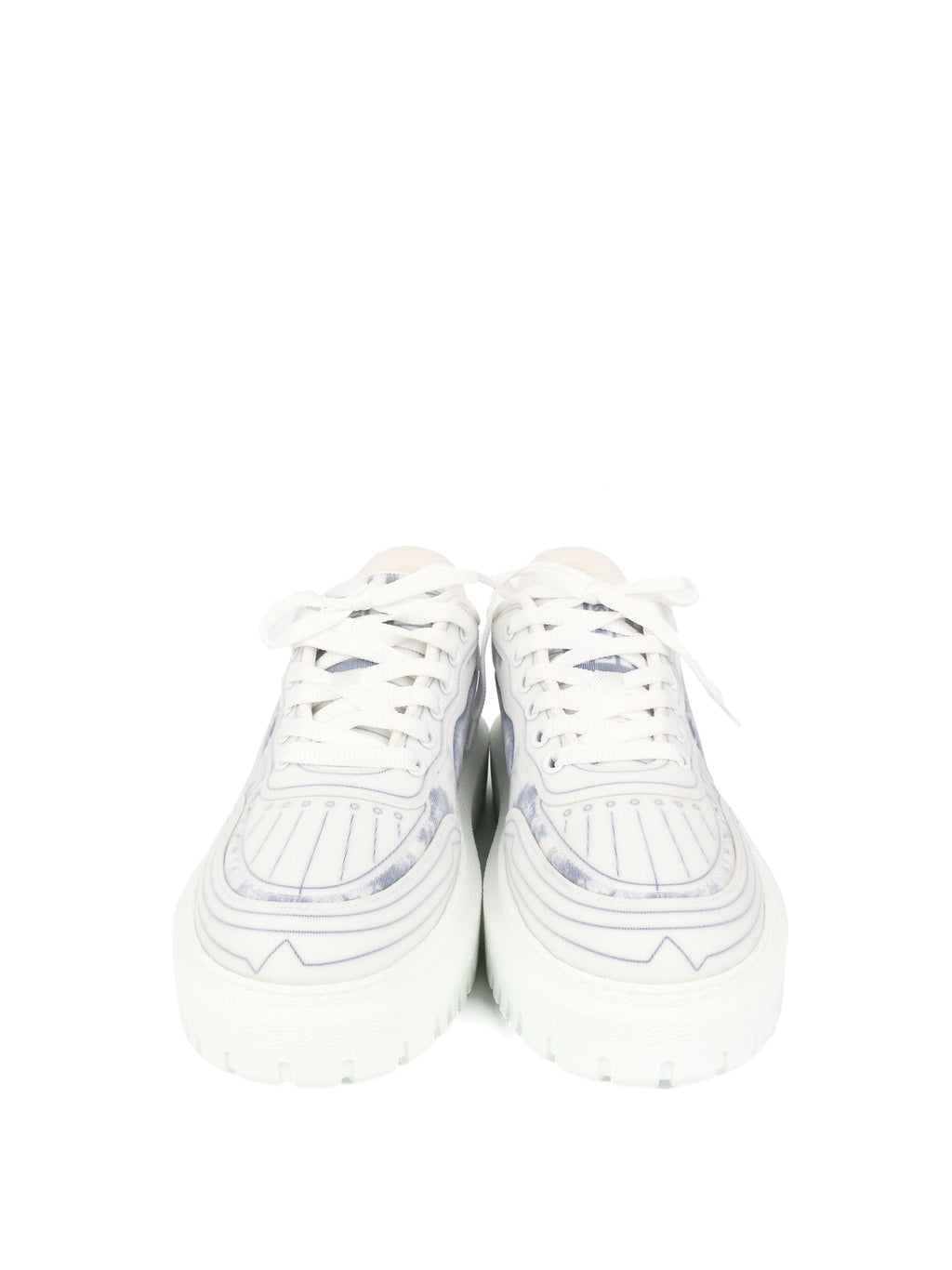 Dior Addict Toile de Jouy Blue/White Sneakers 37.5
