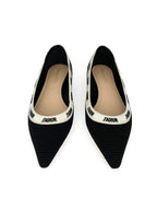 Dior Black J'adior Ballet Flats 40