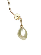 Dior CD Pearl Ear Cuff Earring