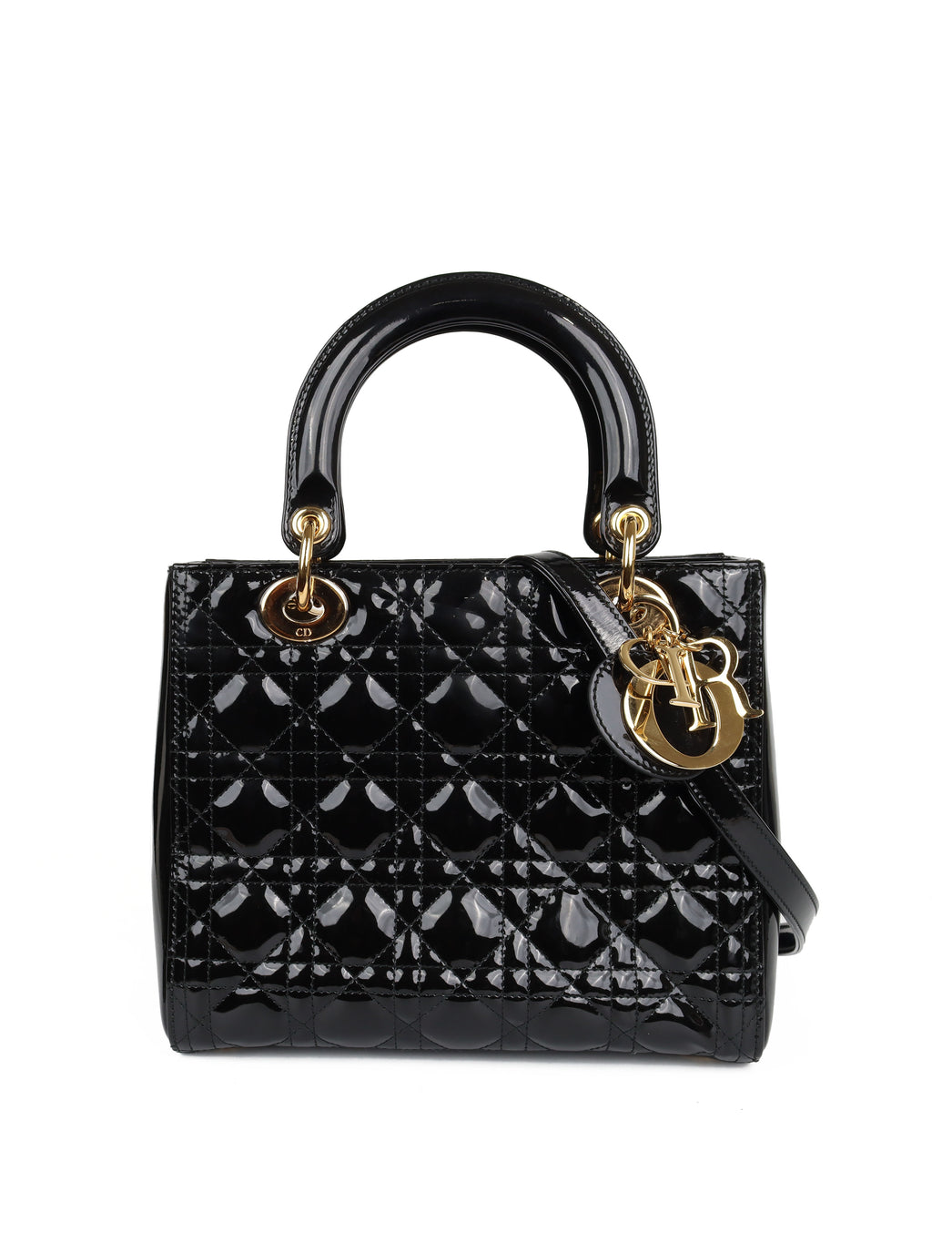 Dior Medium Black Lady Dior Bag