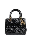 Dior Medium Black Lady Dior Bag