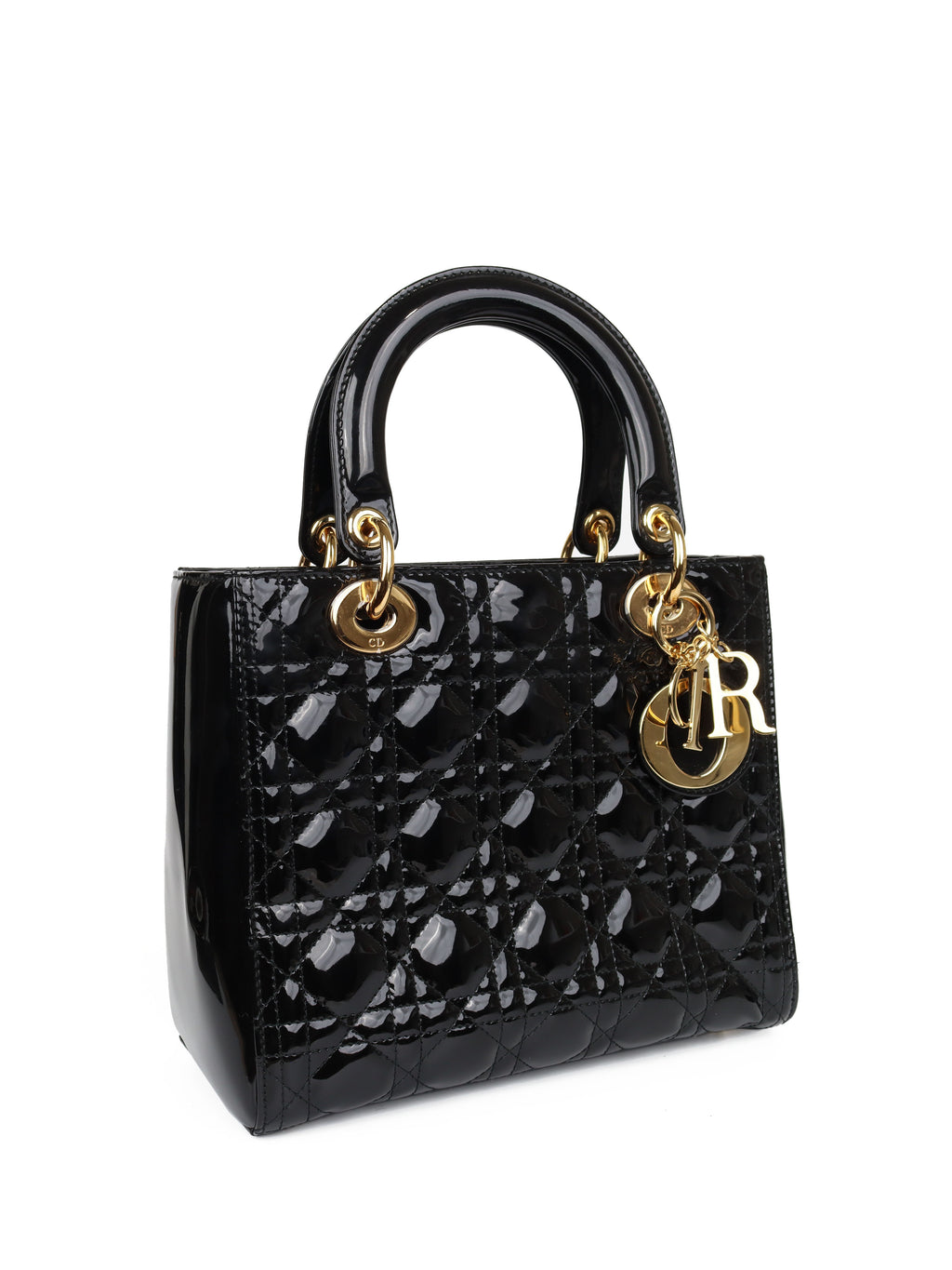 Dior Medium Black Lady Dior Bag