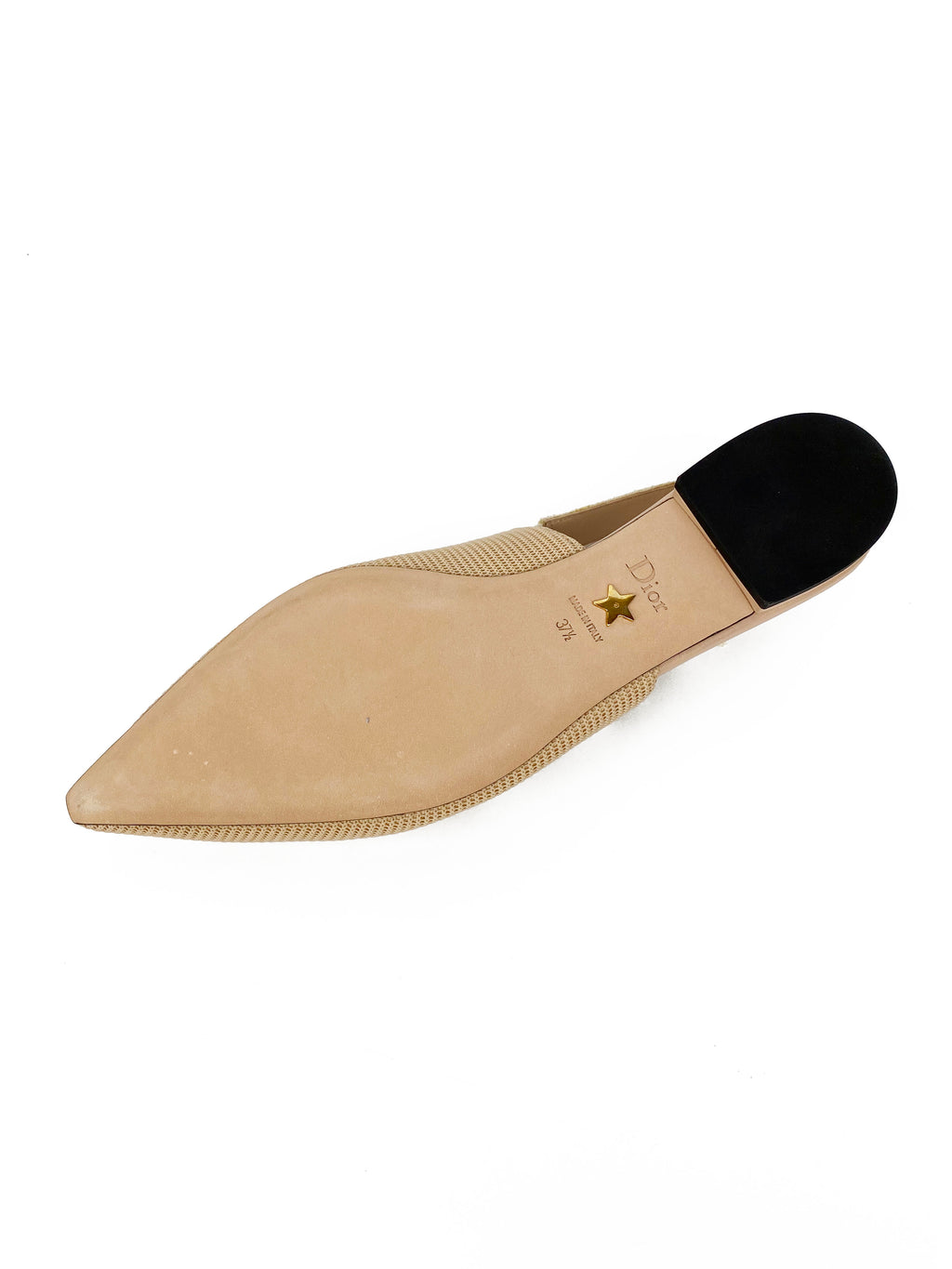 Dior Nude J'aDior Slingback Flats 37.5