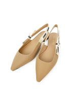 Dior Nude J'aDior Slingback Flats 37.5