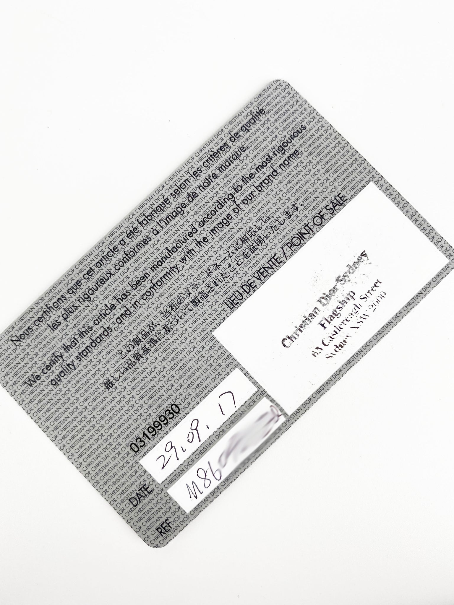 Dior Oblique Monogram Foldover Clutch