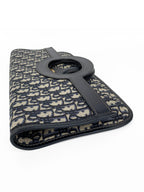 Dior Oblique Monogram Foldover Clutch