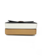 Fendi Black & Nude Micro Double Baguette Bag
