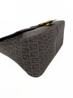 Fendi Brown Monogram Shoulder Bag