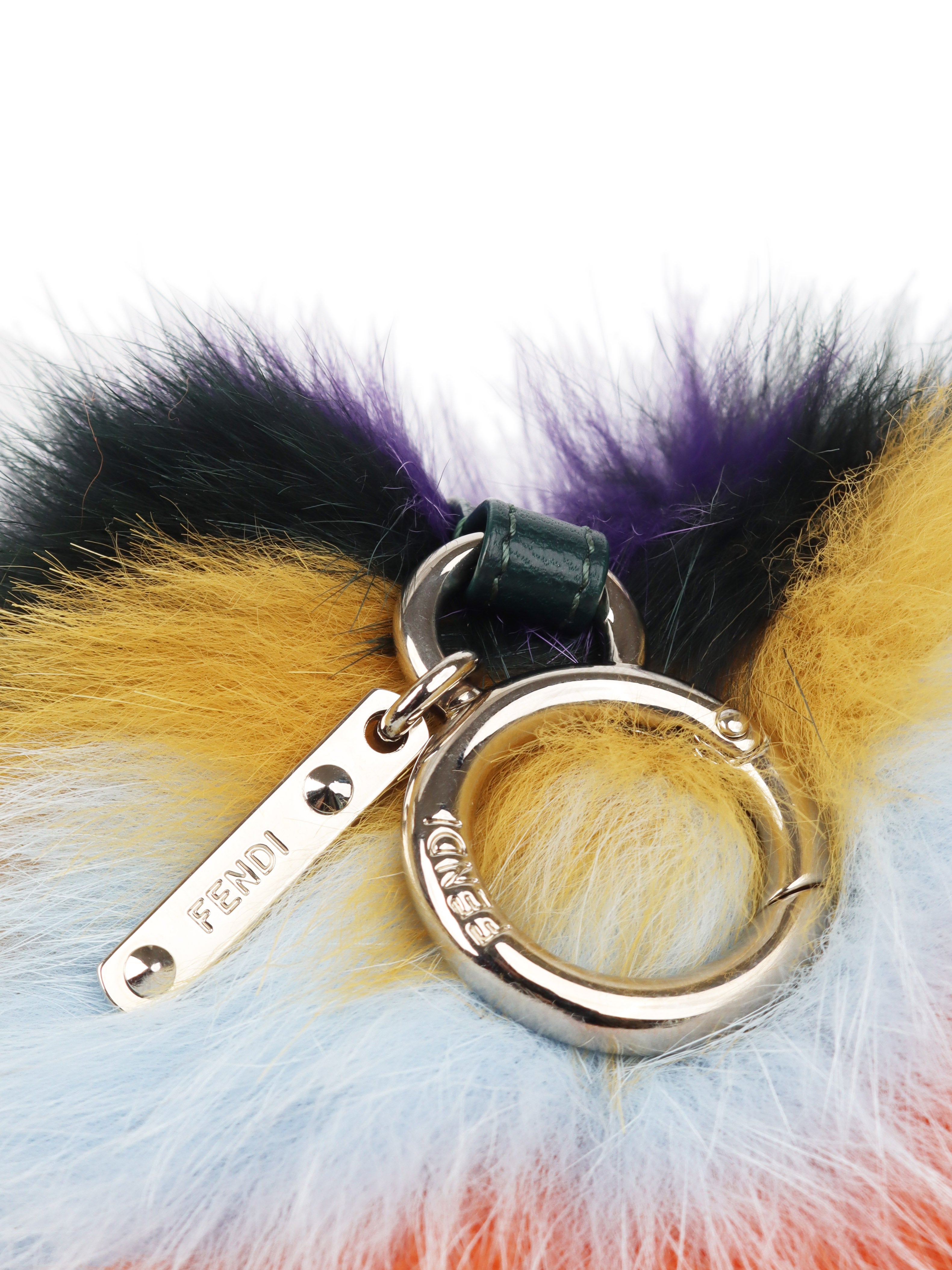 Fendi pom pom bag charm Clearance