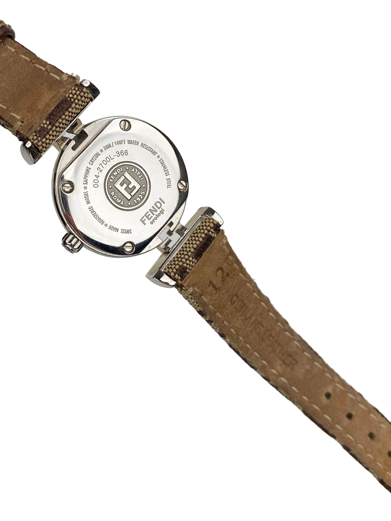 Fendi Vintage Monogram Watch Votre Luxe