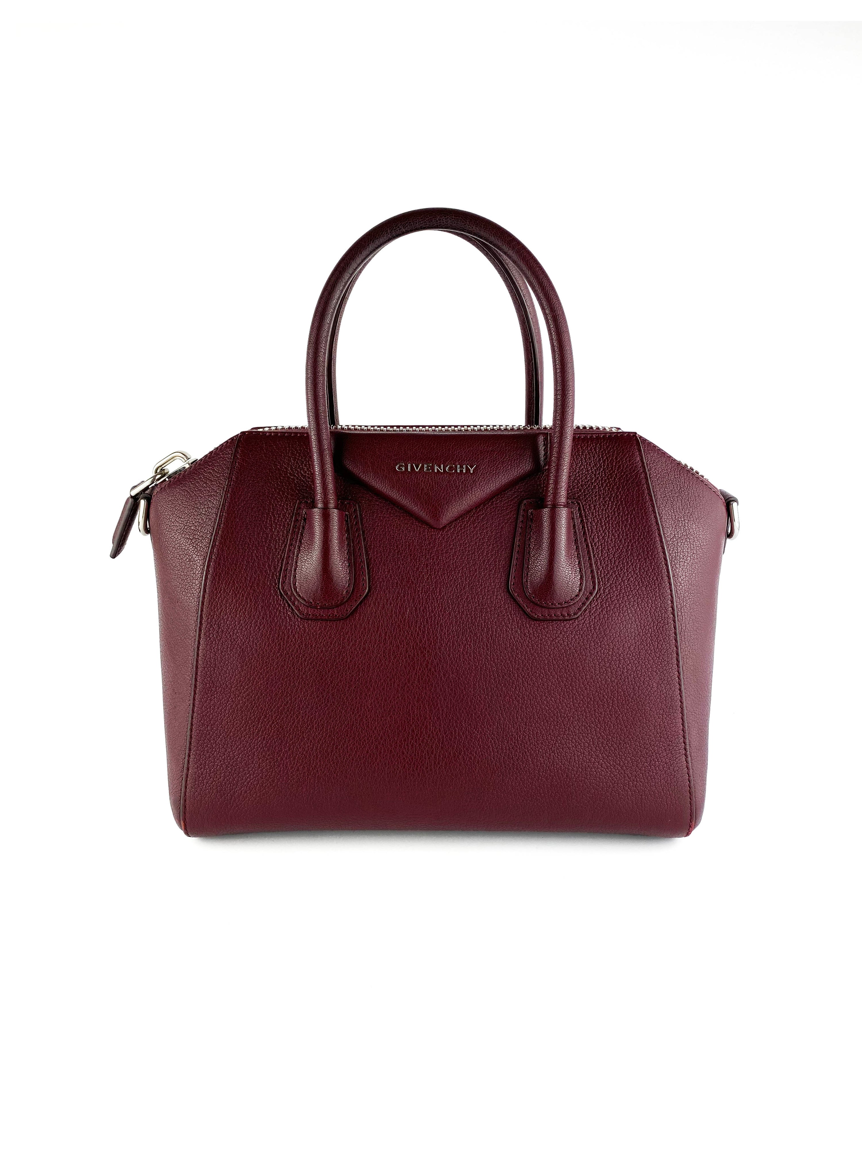 Givenchy Aubergine Small Antigona Bag