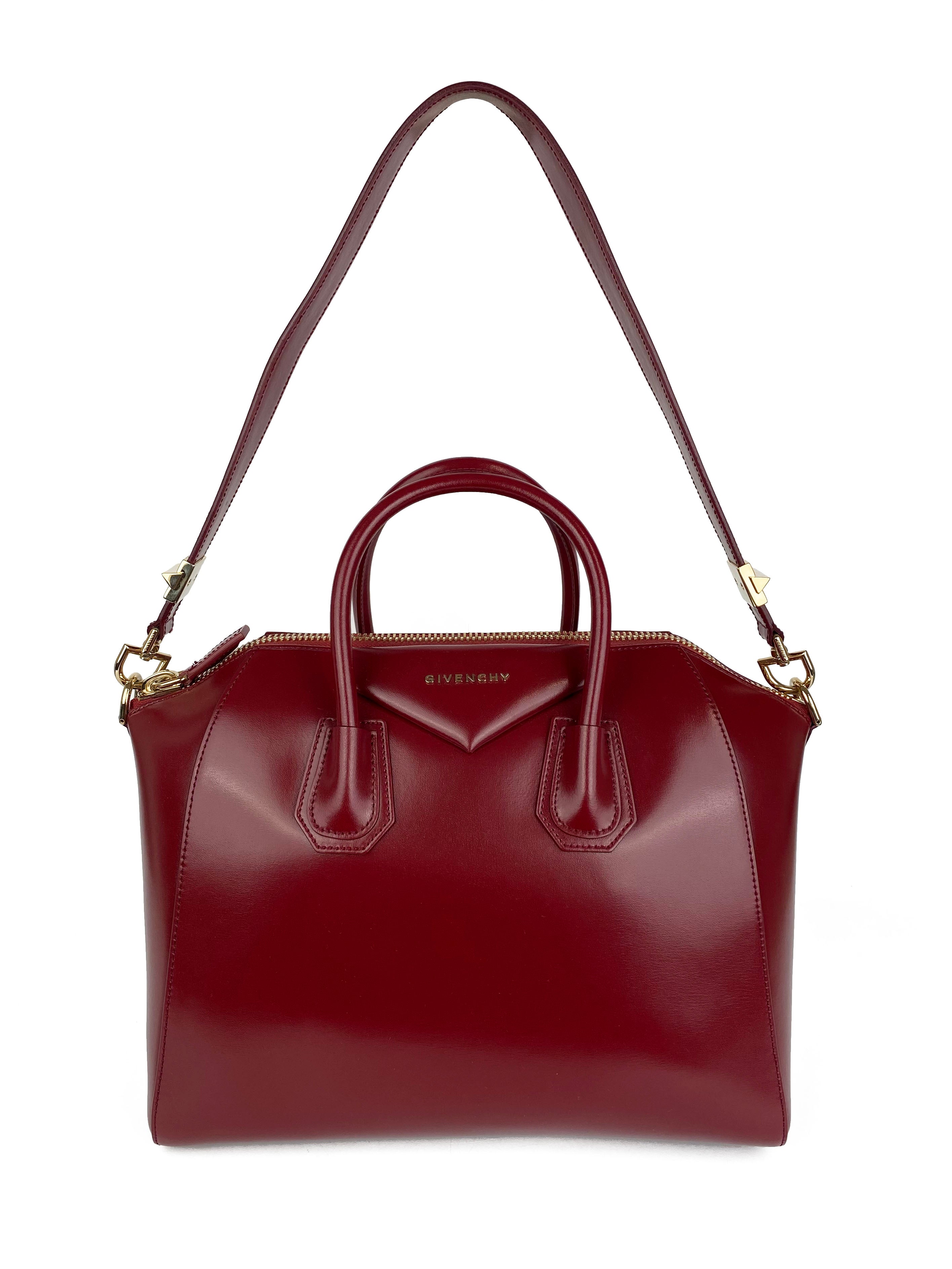 Givenchy Large Burgundy Antigona Bag