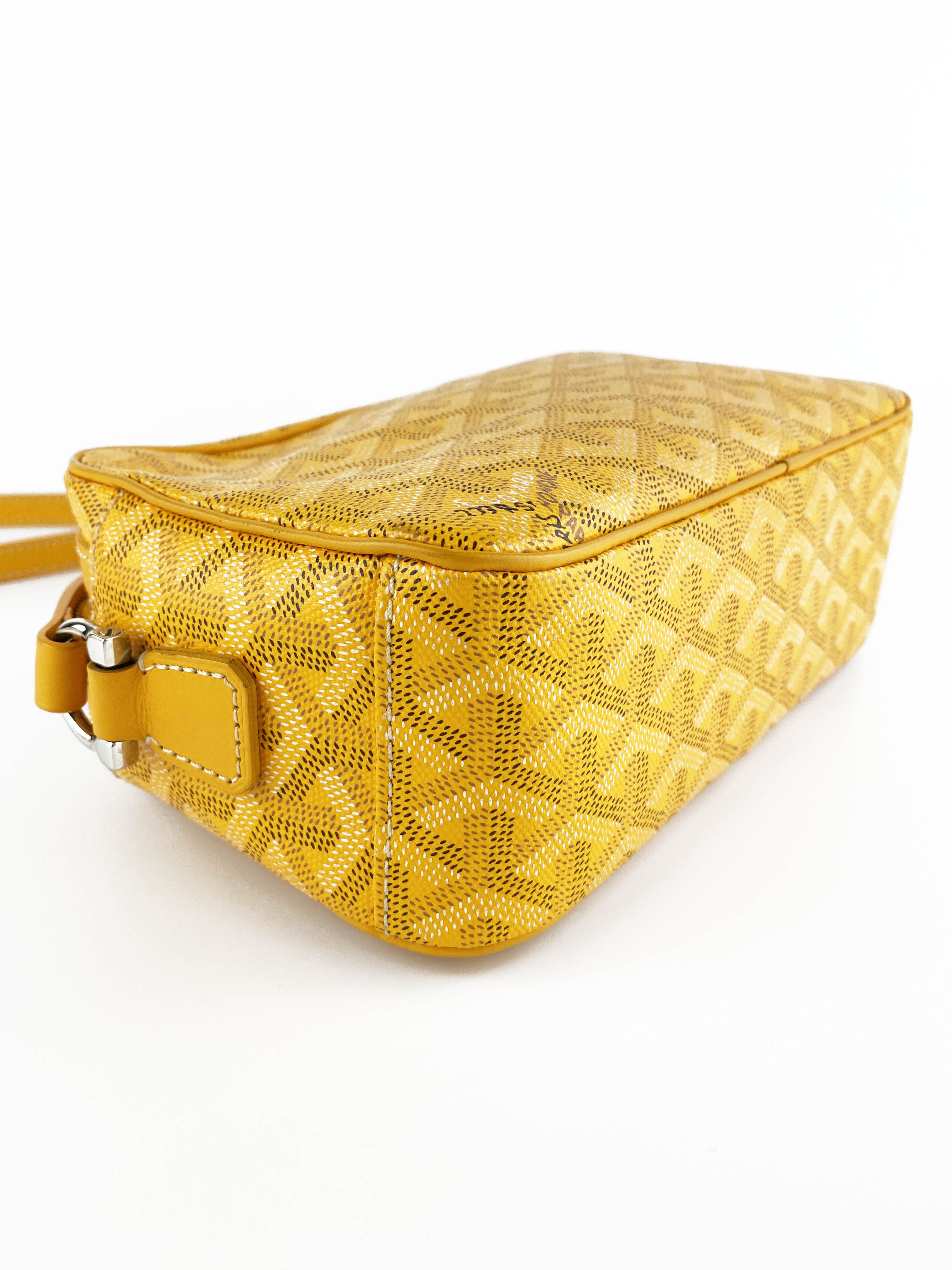 Goyard Yellow Sac Cap Vert Crossbody Bag