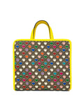 Gucci Beige GG Supreme Heart Print Tote