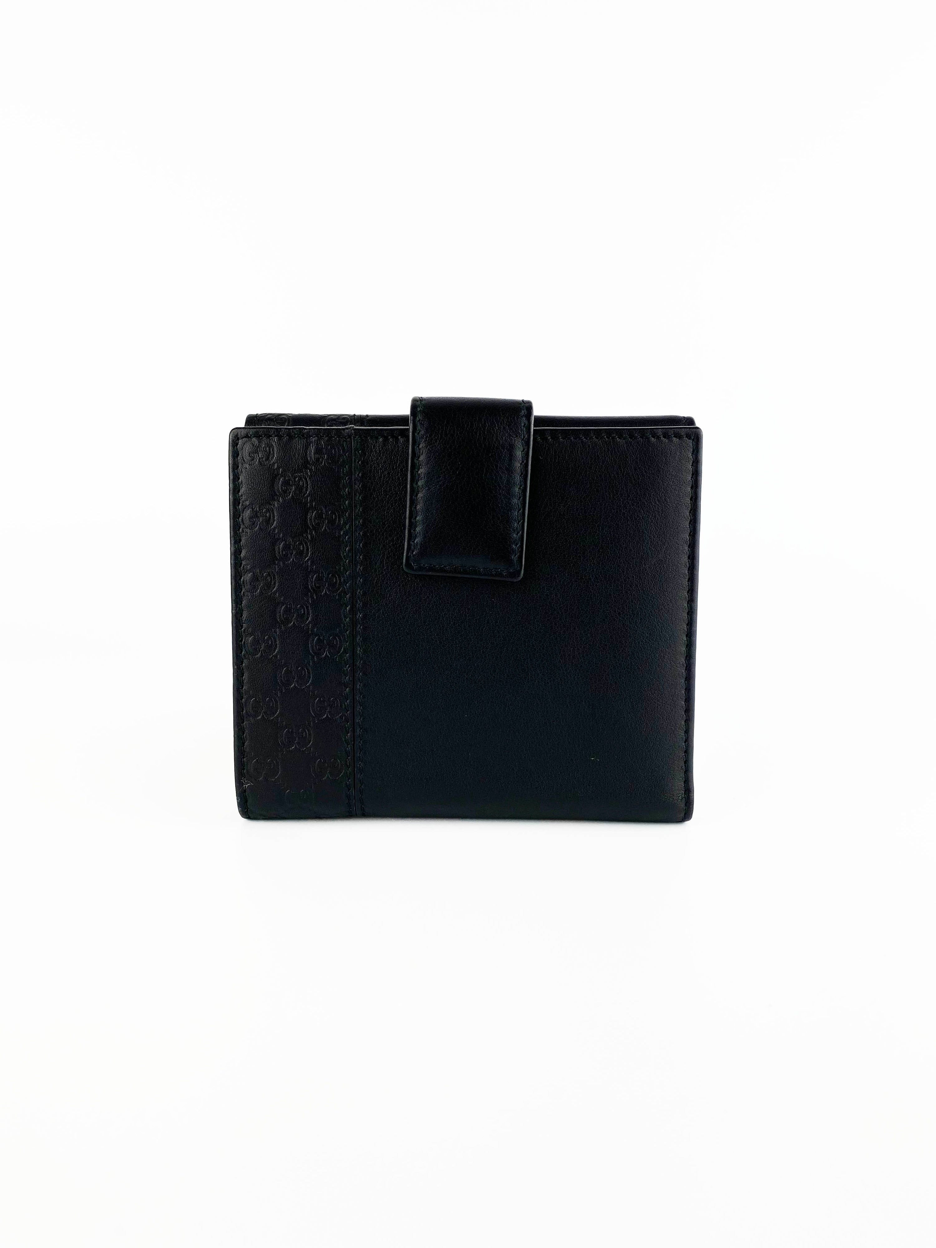 Gucci Black Compact Wallet