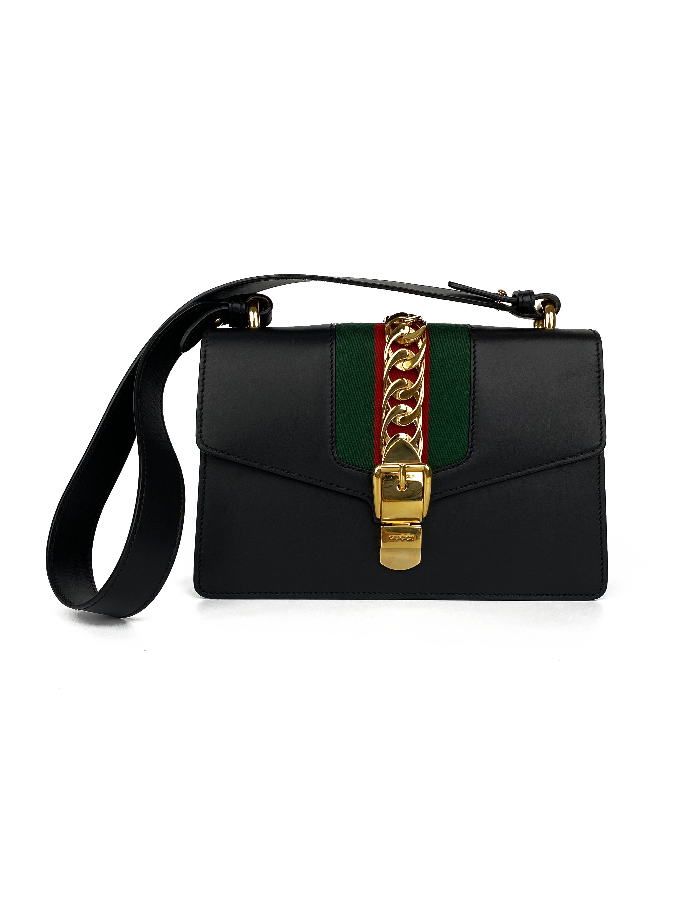 Gucci Black Small Sylvie Bag