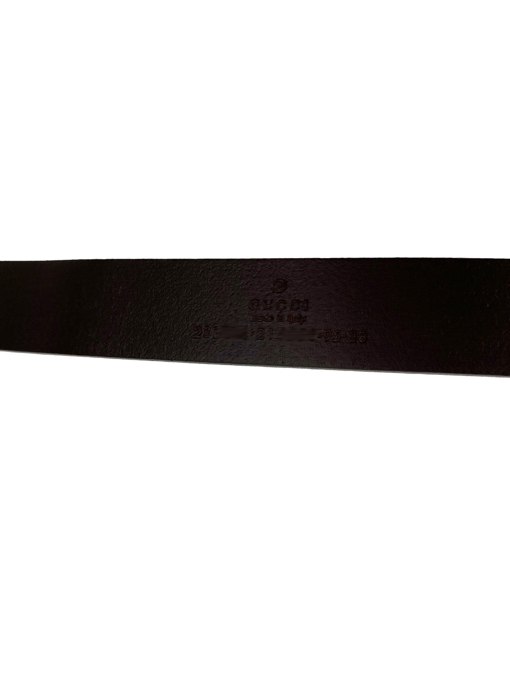 Gucci Brown Horsebit Belt with Silver Buckle 95