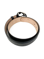 Gucci Men's Black Signature Belt 90