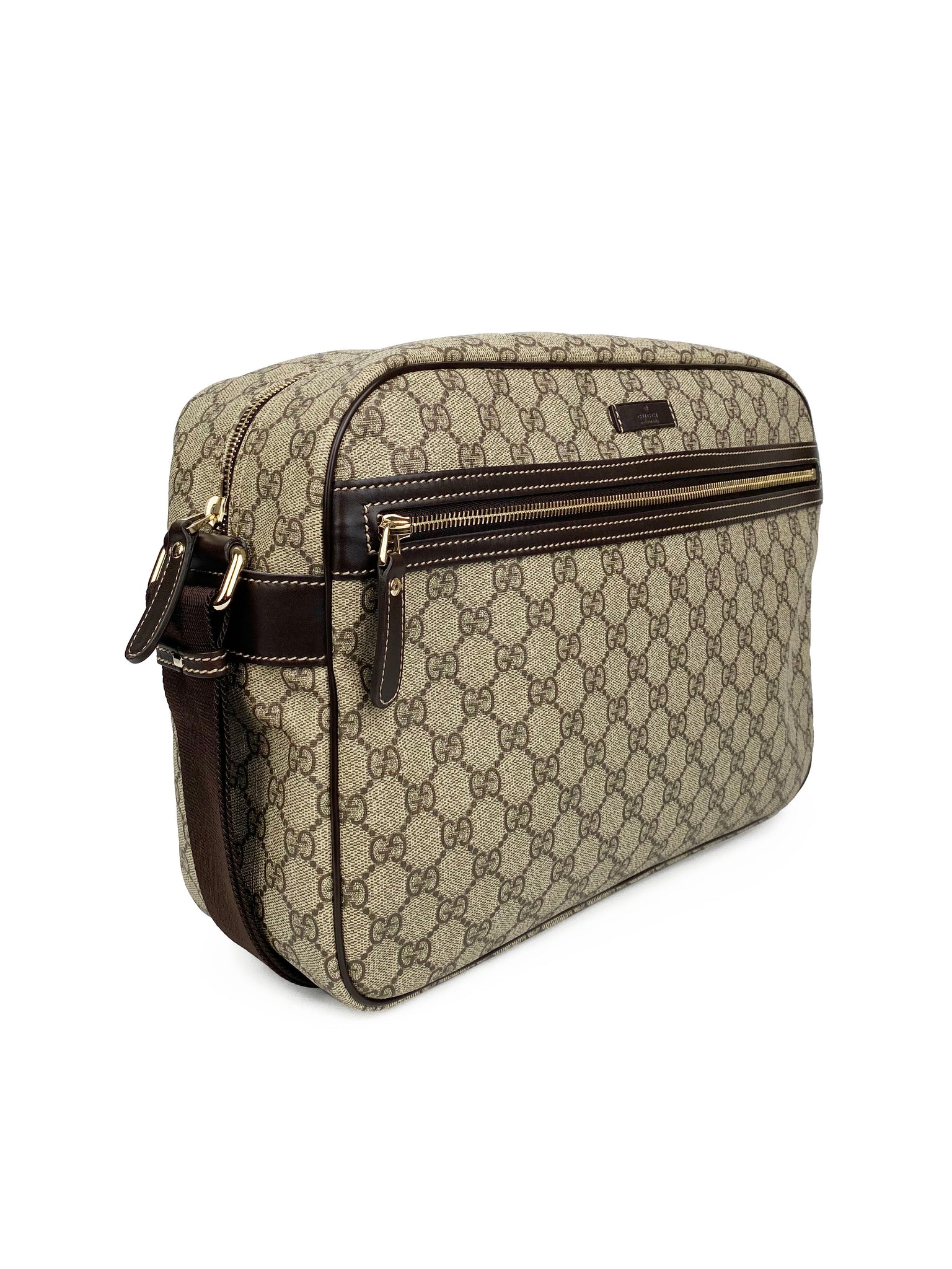 Gucci Monogram Laptop Bag – Votre Luxe - Main Image