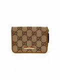 Gucci Monogram Zipped Cardholder