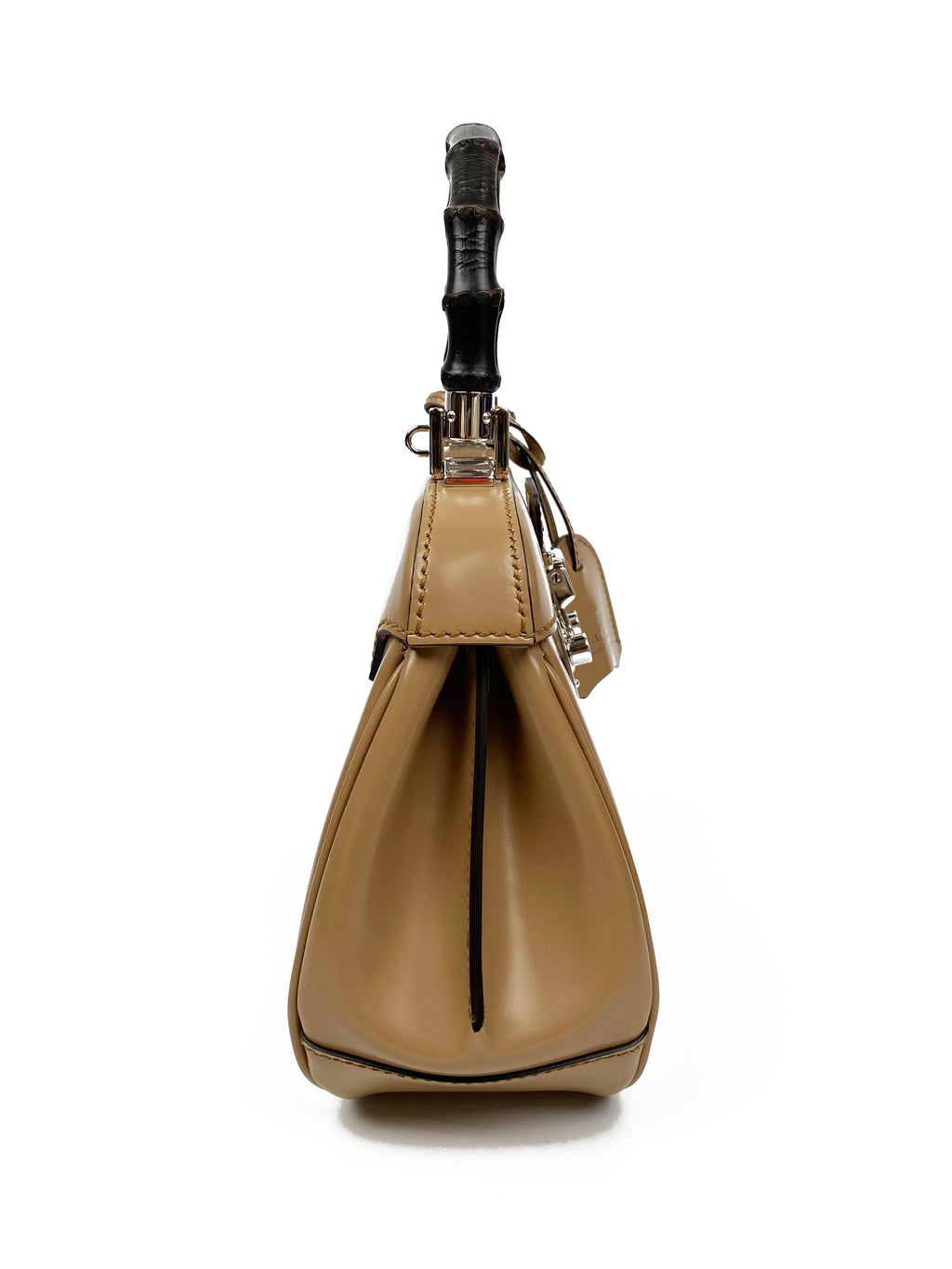 Gucci Nude Bamboo Top Handle Bag
