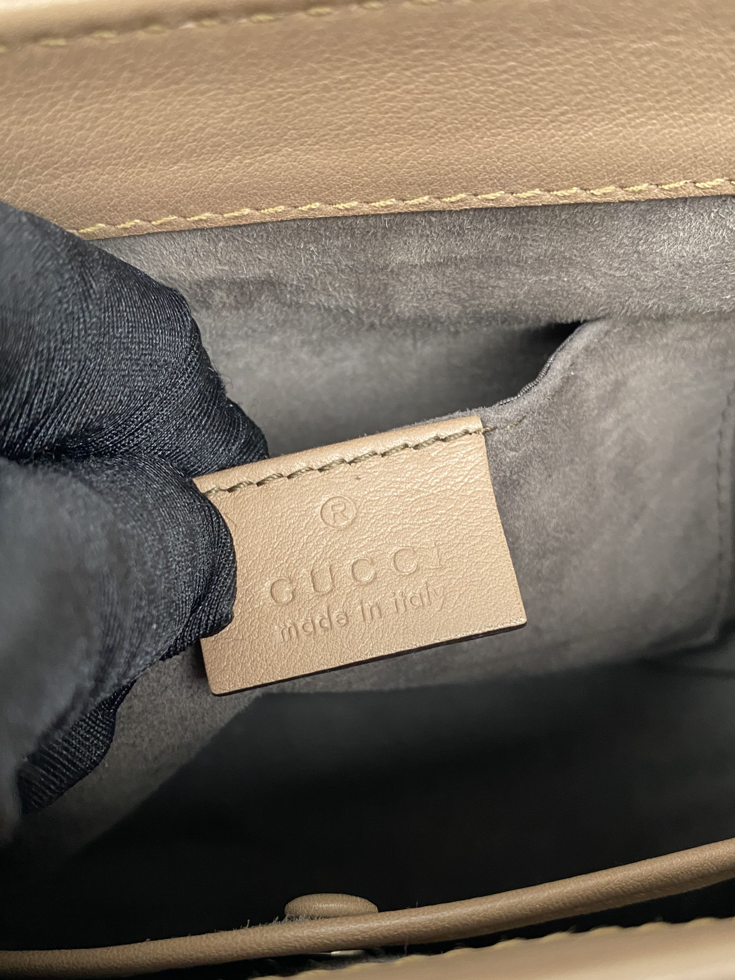 Gucci Nude Bamboo Top Handle Bag
