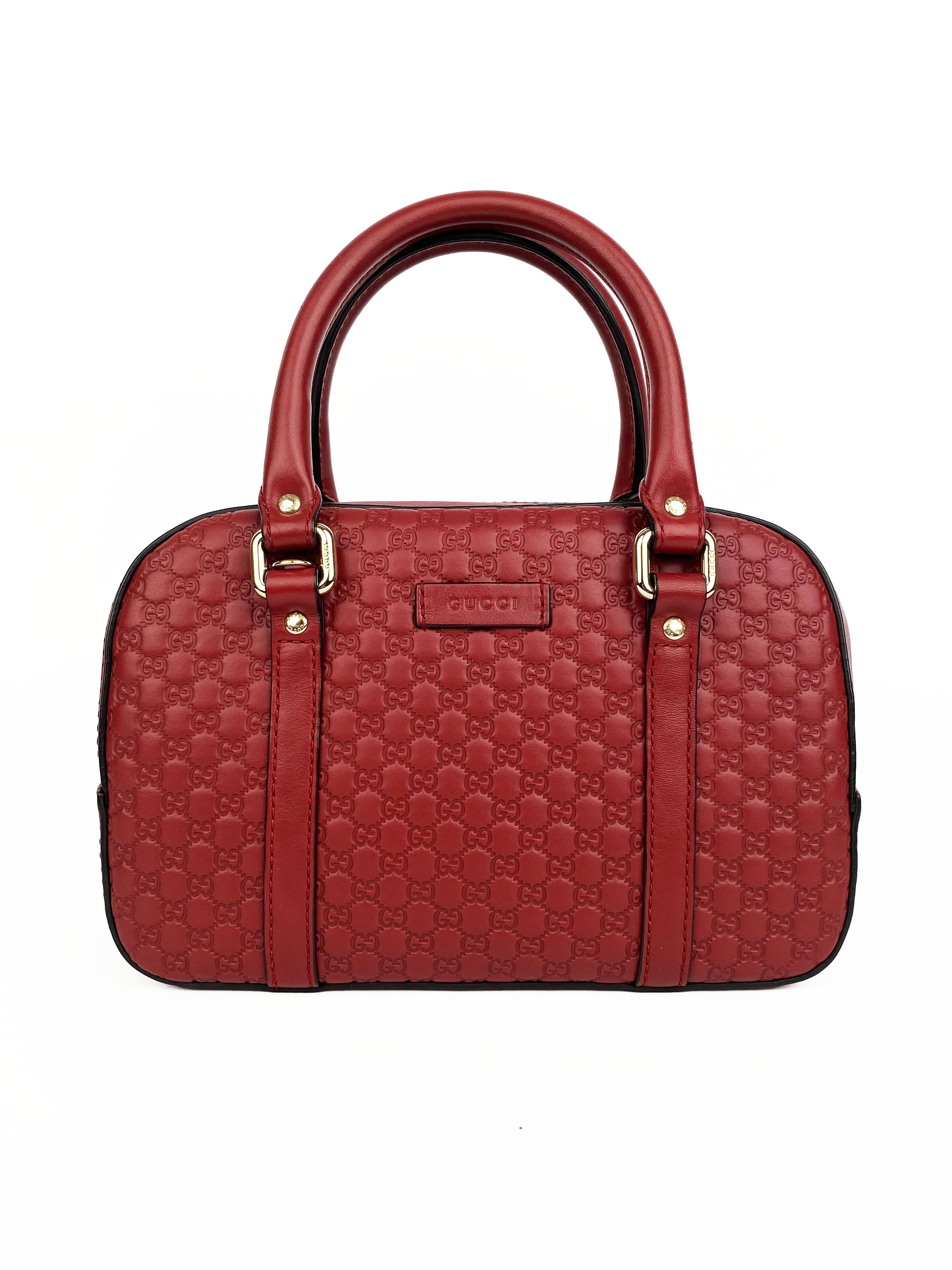 Gucci Red Small Guccissima Shoulder Bag Votre Luxe
