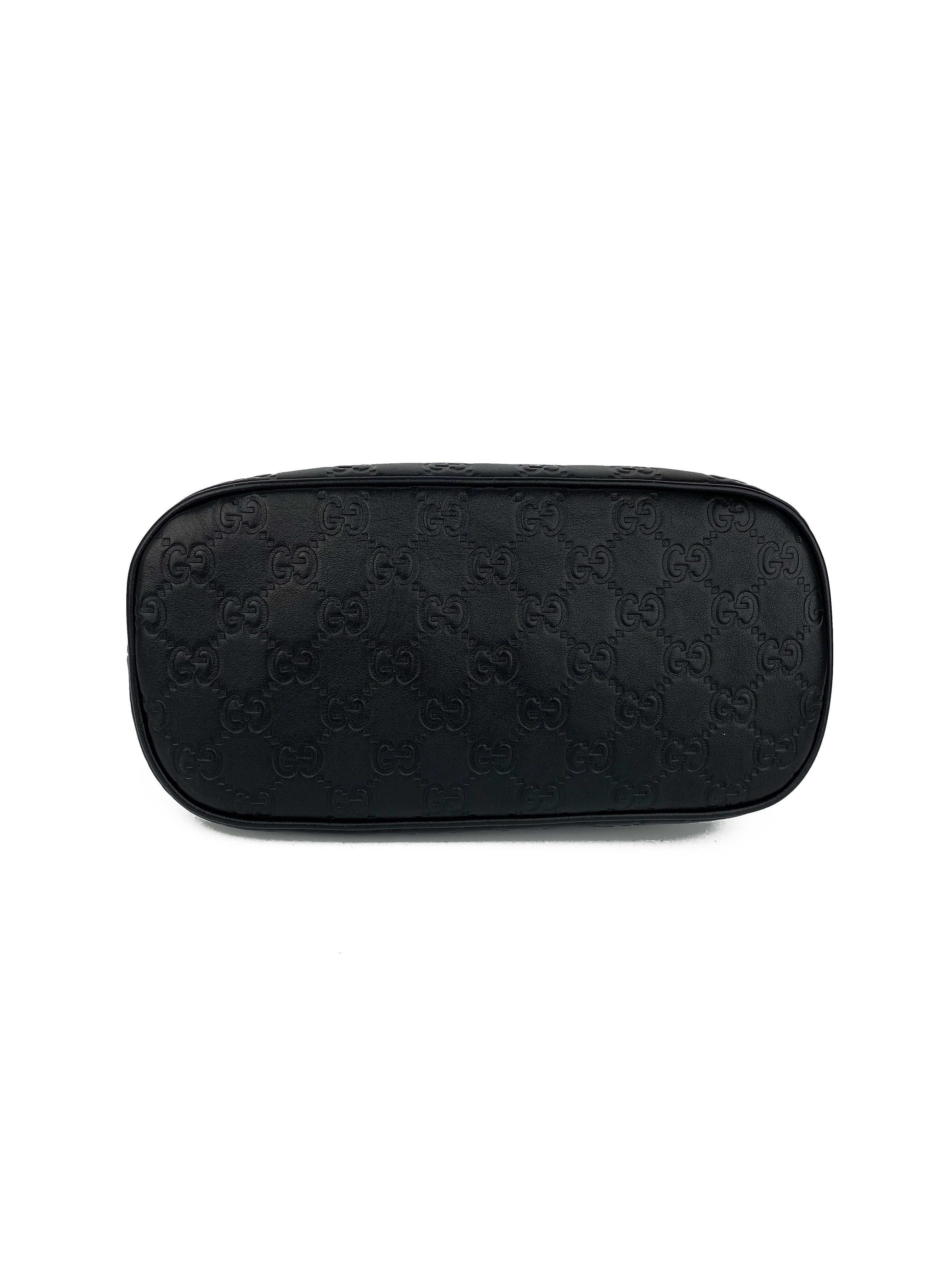 Gucci Small Black GG Shoulder Bag Votre Luxe