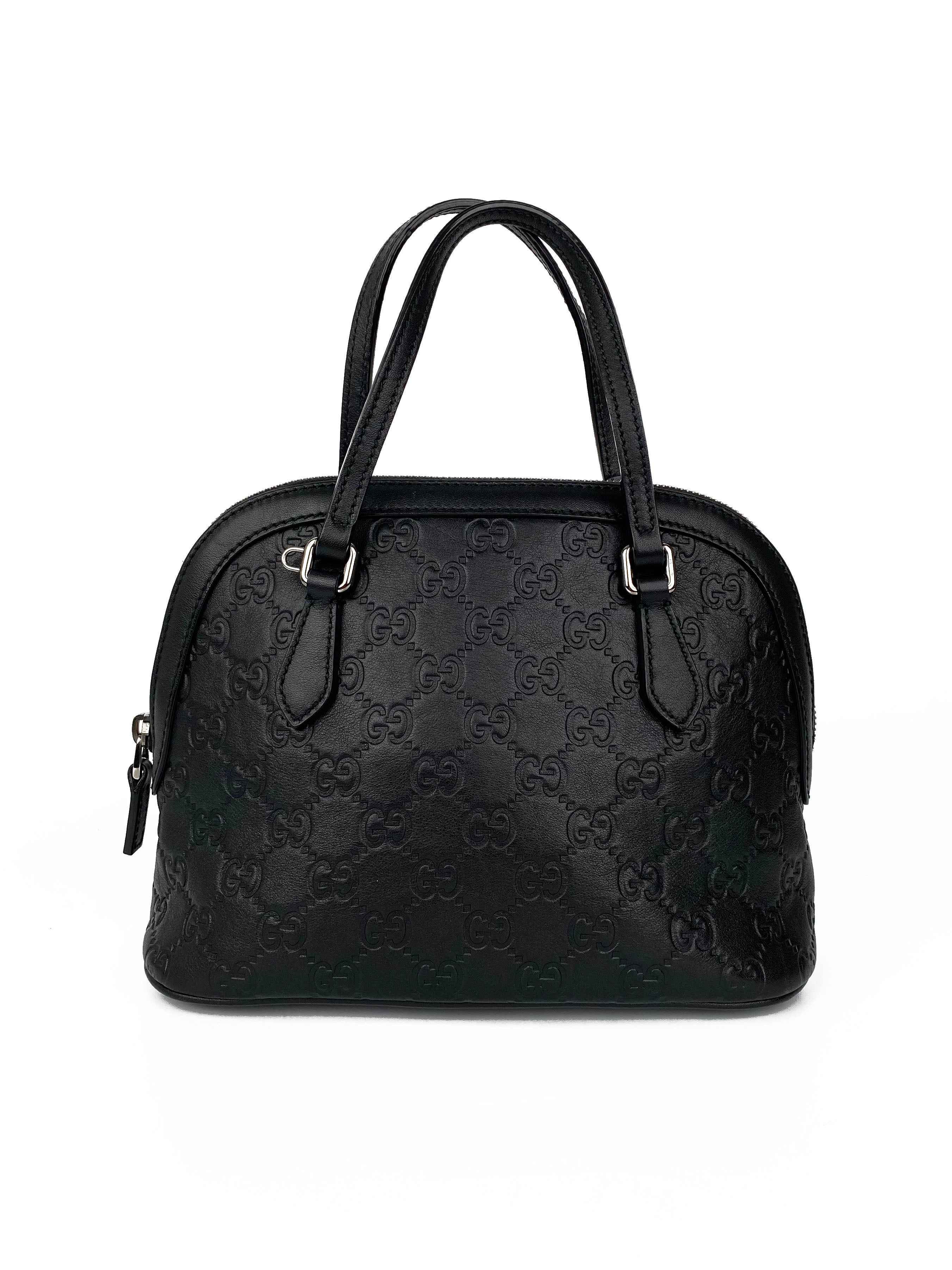 Gucci Small Black GG Shoulder Bag