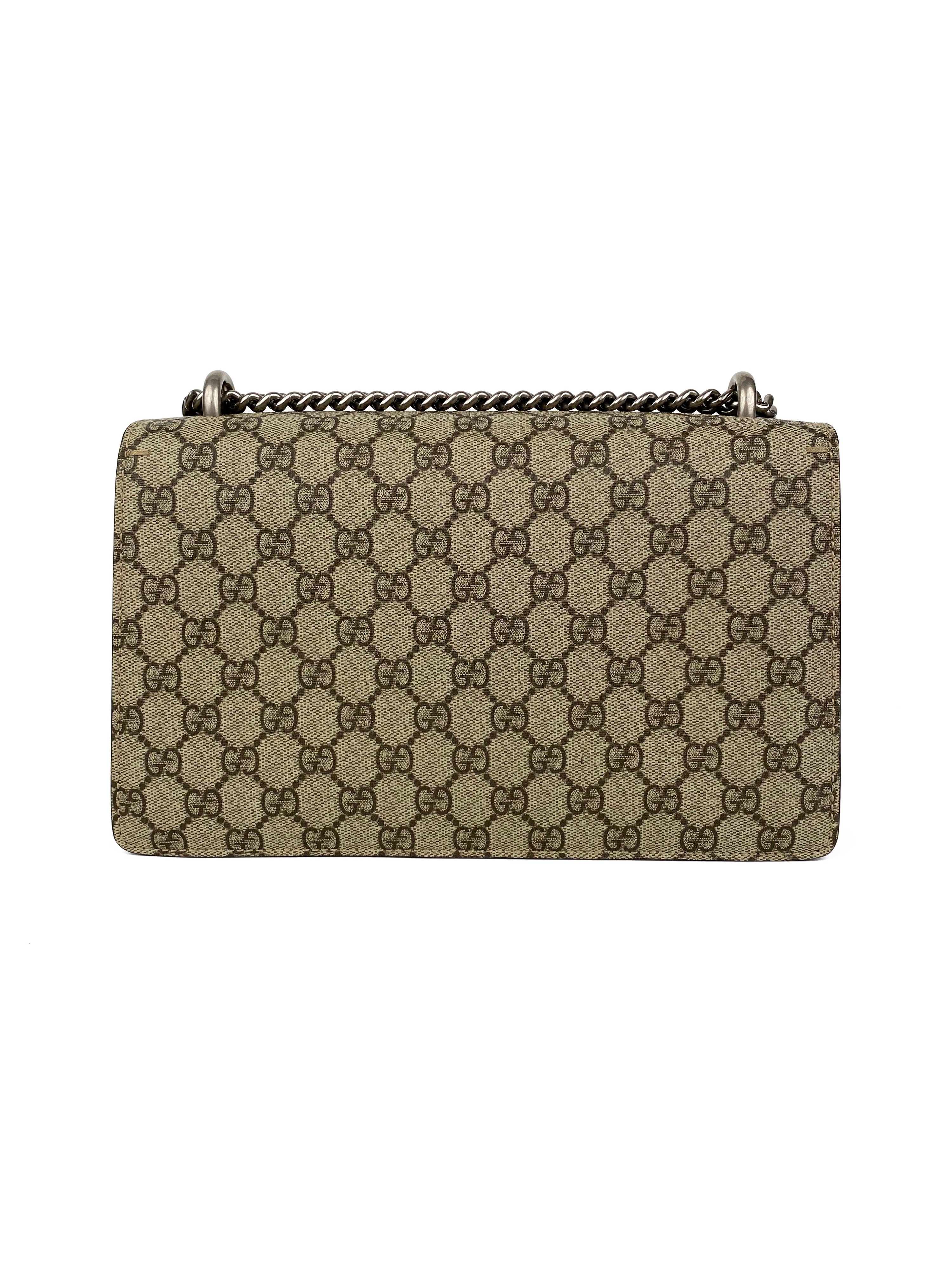 Gucci Small Dionysus Bag with Taupe Trim