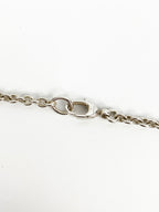 Gucci Sterling Silver Interlocking G Pendant