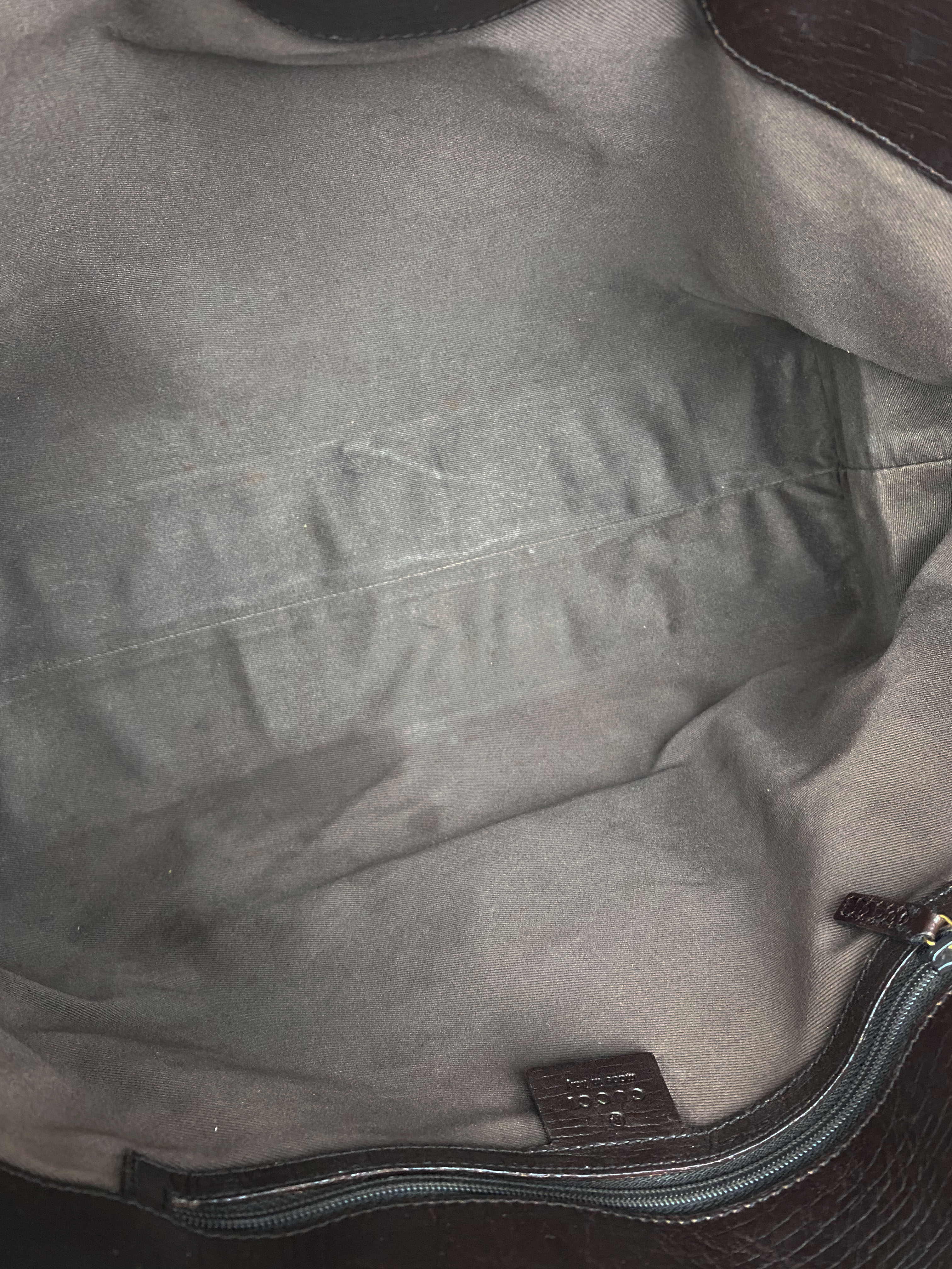 Gucci Vintage Belt Monogram Tote Bag